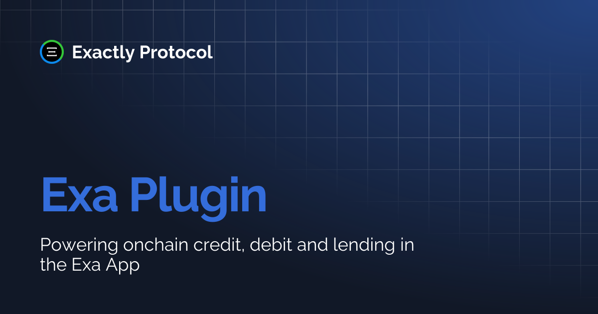 Exa Plugin | Exactly Protocol